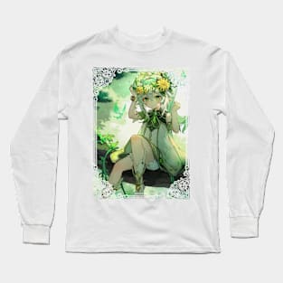 Nahida on a branch - Genshin Impact Long Sleeve T-Shirt